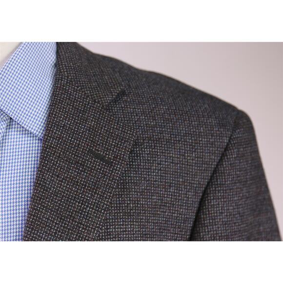 Southwick Very Recent Brown/Red Knit Woven Wool Tweed Blazer 42L - Picture 4 of 8